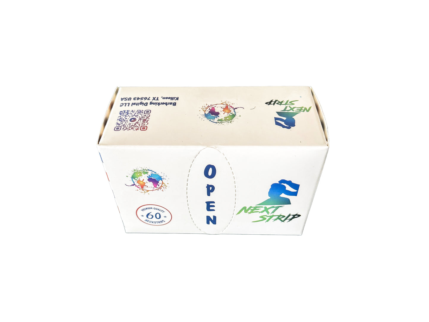 1 box water resistant neckstrips